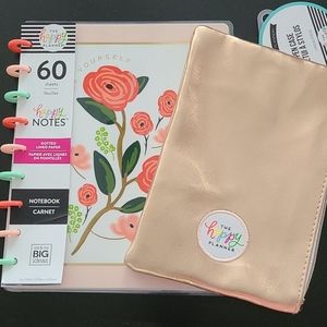 NEW Happy Planner Happy Notes & Pouch